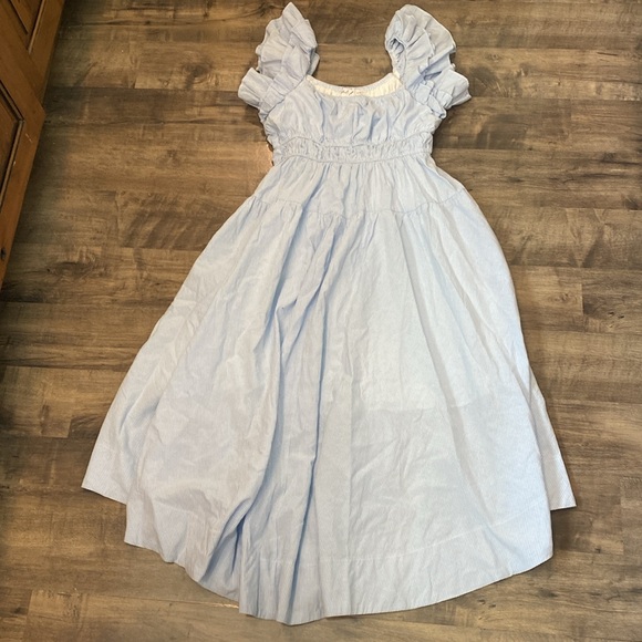 Petal and Pup Linda Striped Midi Dress Large - Picture 7 of 10